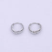 24K Gold Filled Huggie Hoops / Perfect for Every Day Wear / Minimalist Earring Jewelry / Perfect Gift For Her and For Girls P-033 P-036 P-038 P-249