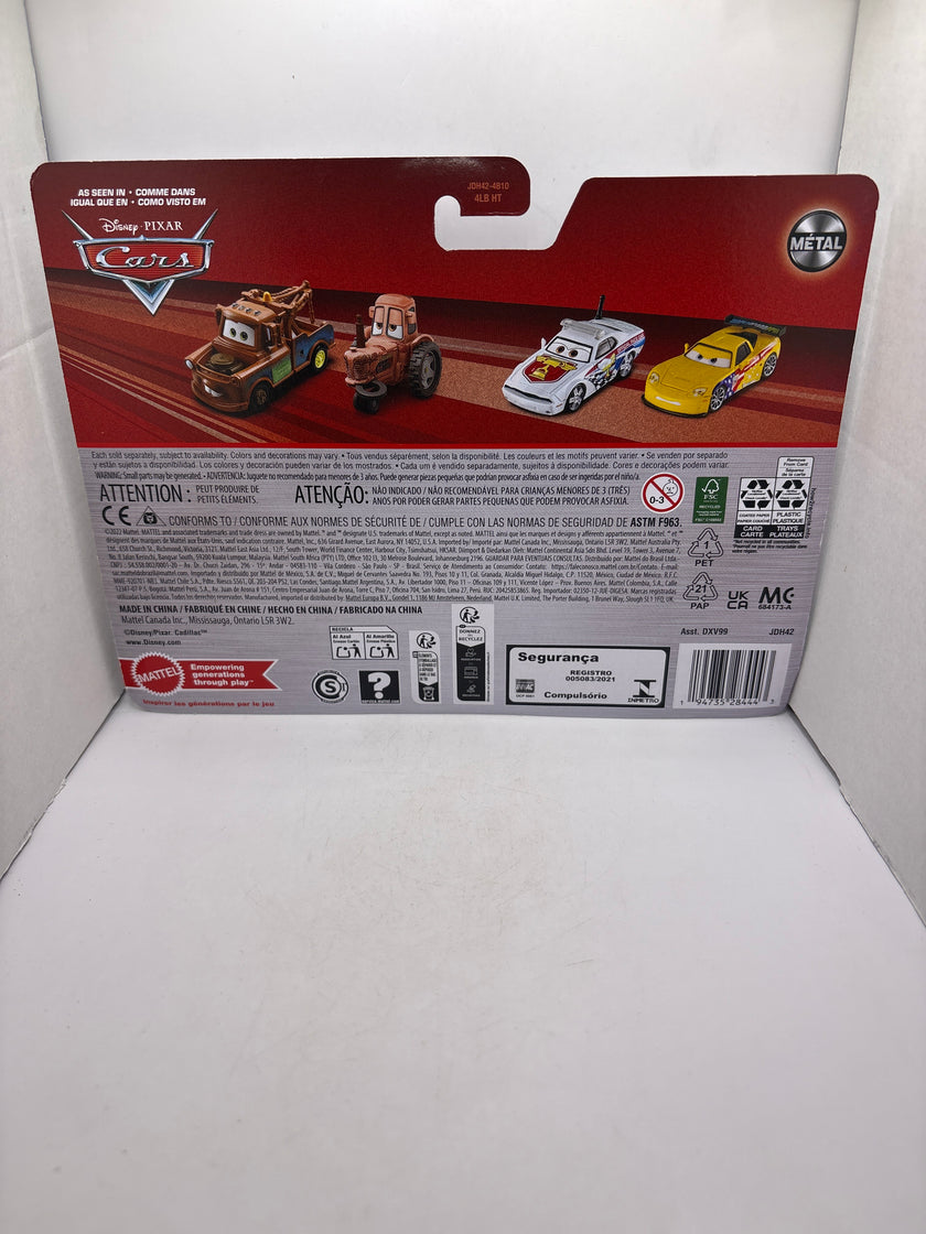 Disney Pixar Cars Bling Bling Lightning McQueen Tex Dinoco Diecast multi color