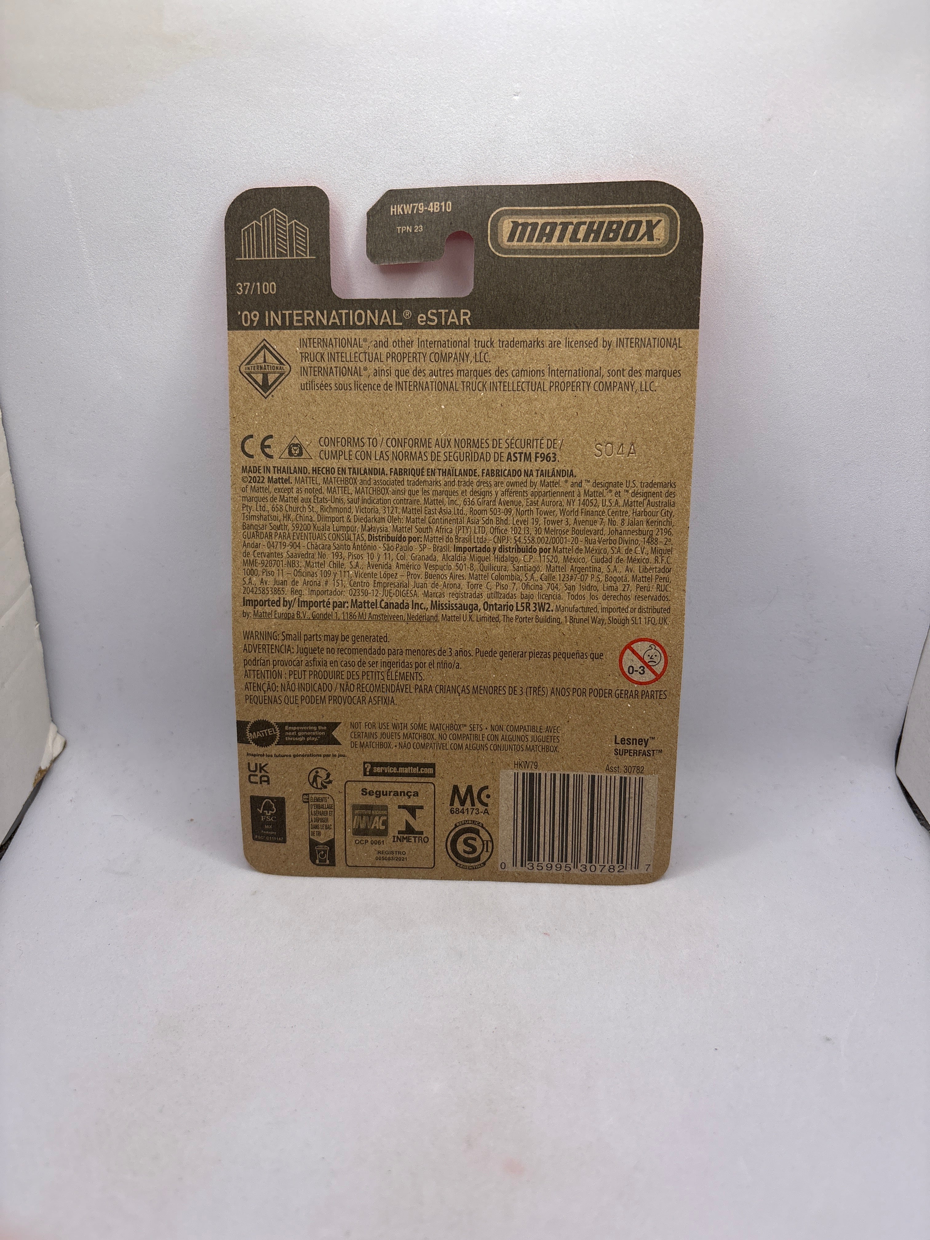 Matchbox 09 International eStar Diecast