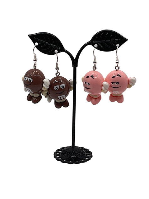 Chocolate Candy People Earrings