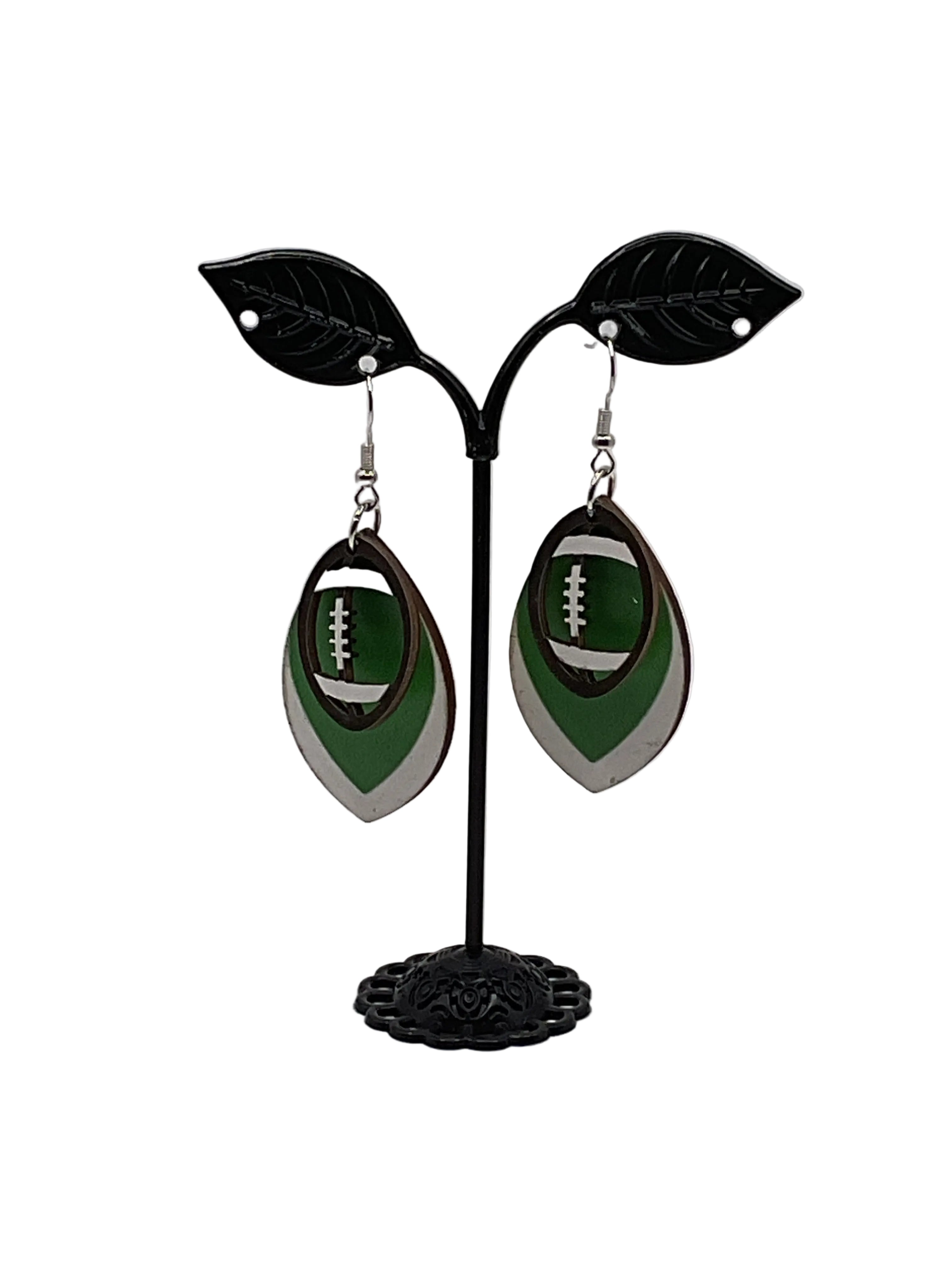 Football Earrings