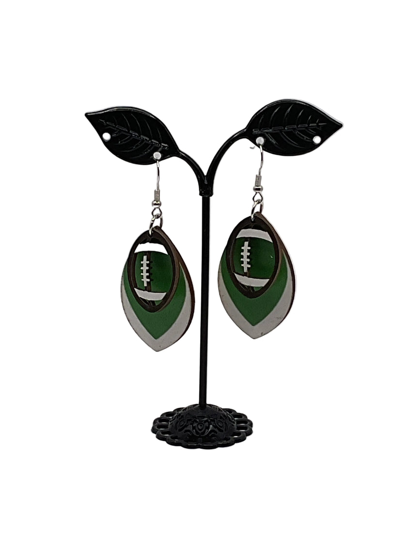 Football Earrings