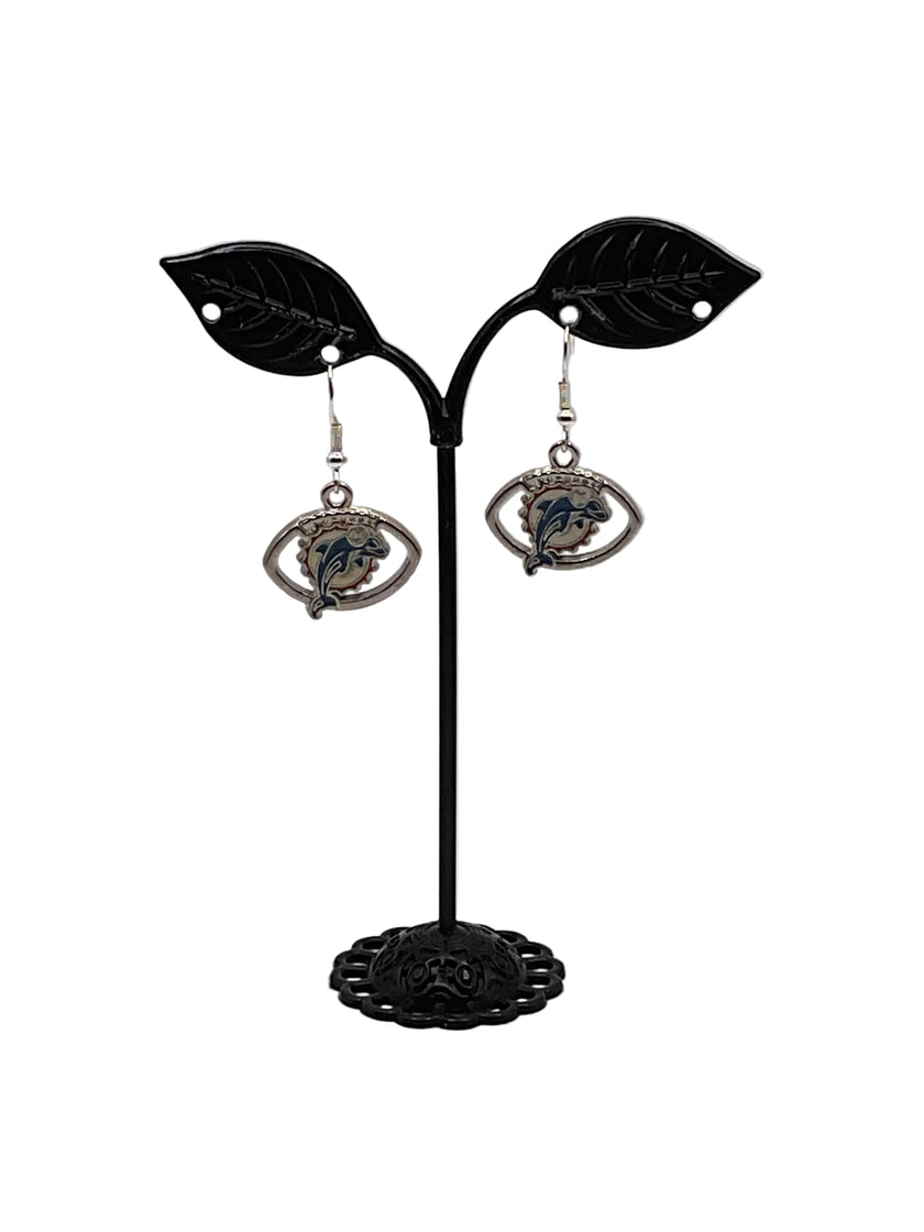 Football Shaped Football Earrings
