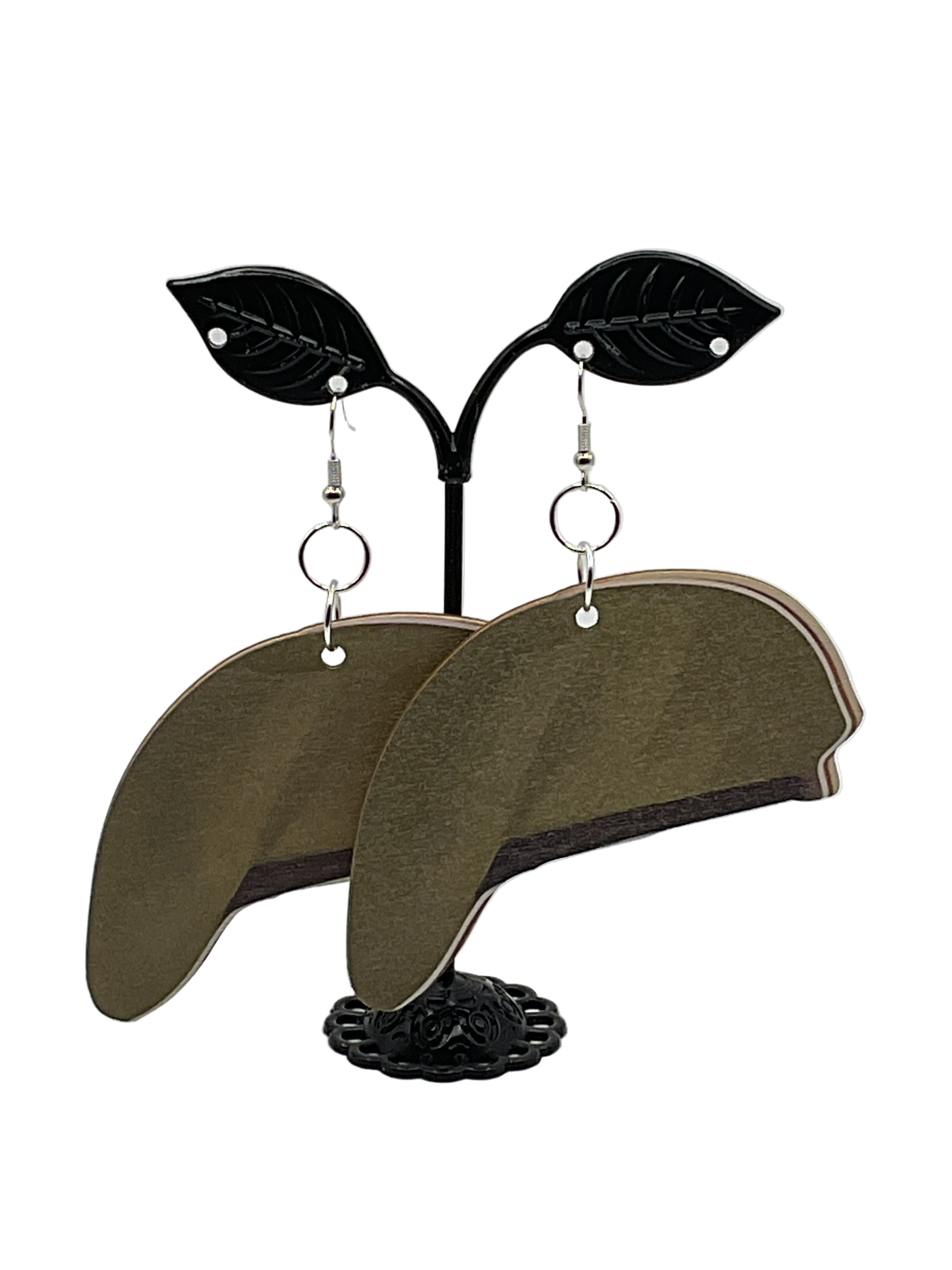 Military Gear Earrings