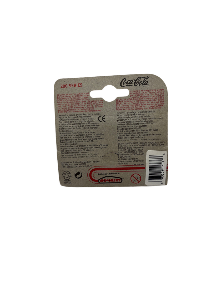 Majorette 58 Corvette Diecast red