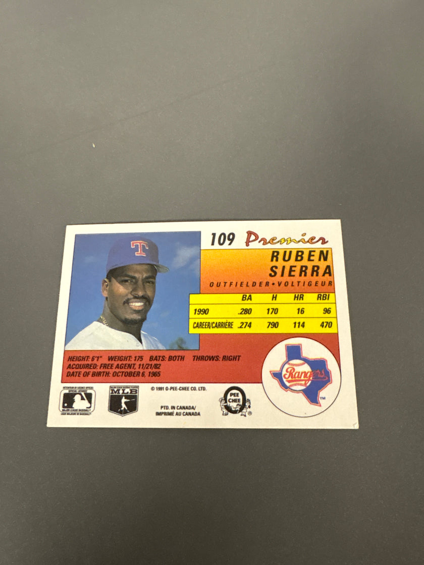 Premier Ruben Sierra