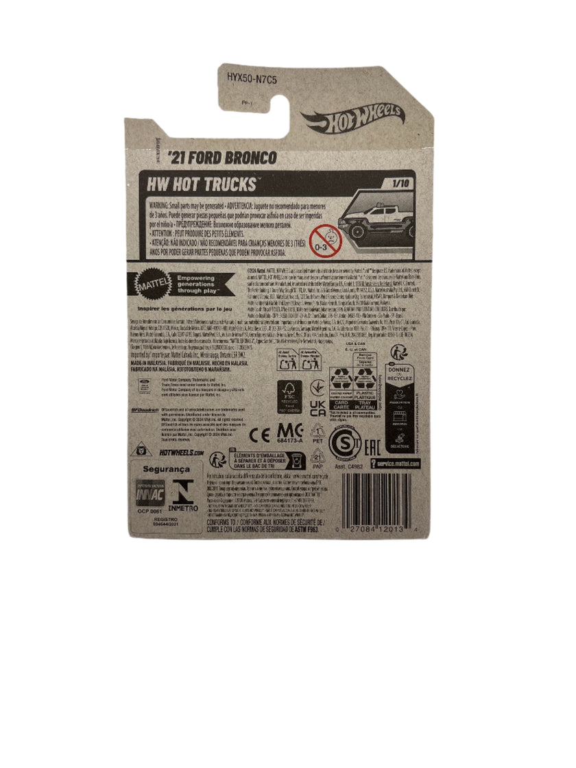 Hot Wheels 21 Ford Bronco Diecast