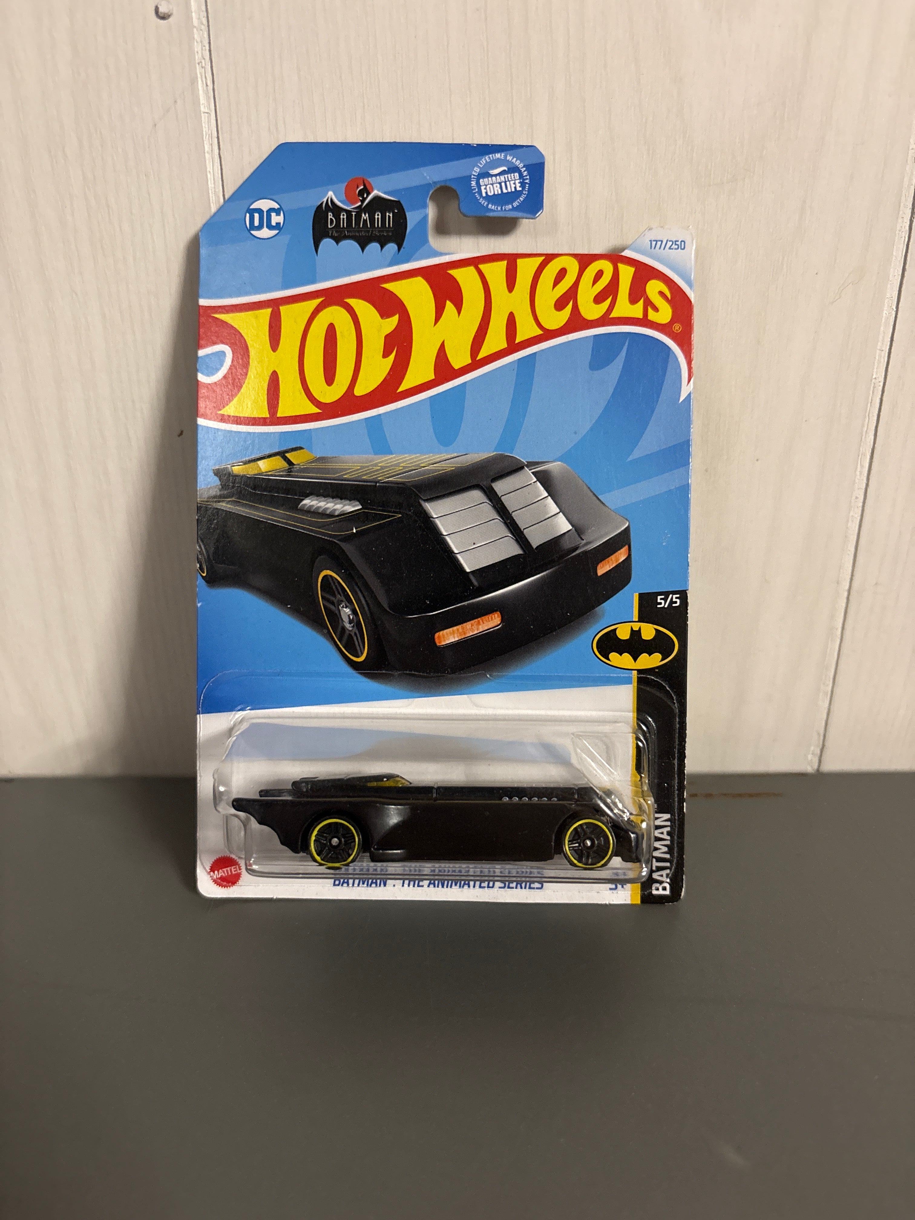 Hot Wheels Batman: The Animated Series Diecast black