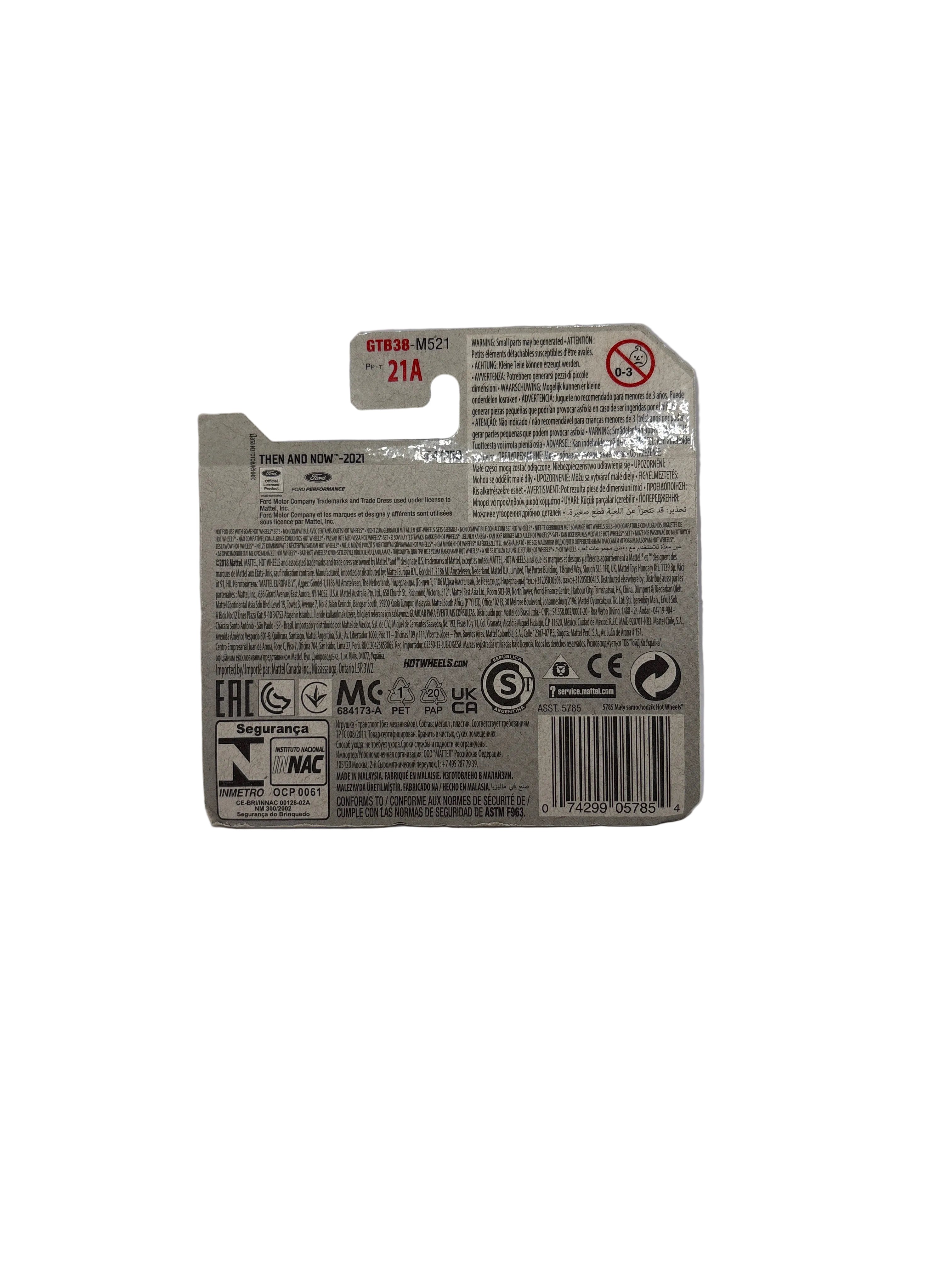 Hot Wheels 17 Ford GT Diecast