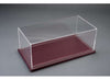 Atlantic Case Maranello Premium Acrylic Display Case w/ Burgundy Leather Base w/ White Stitching 1:18