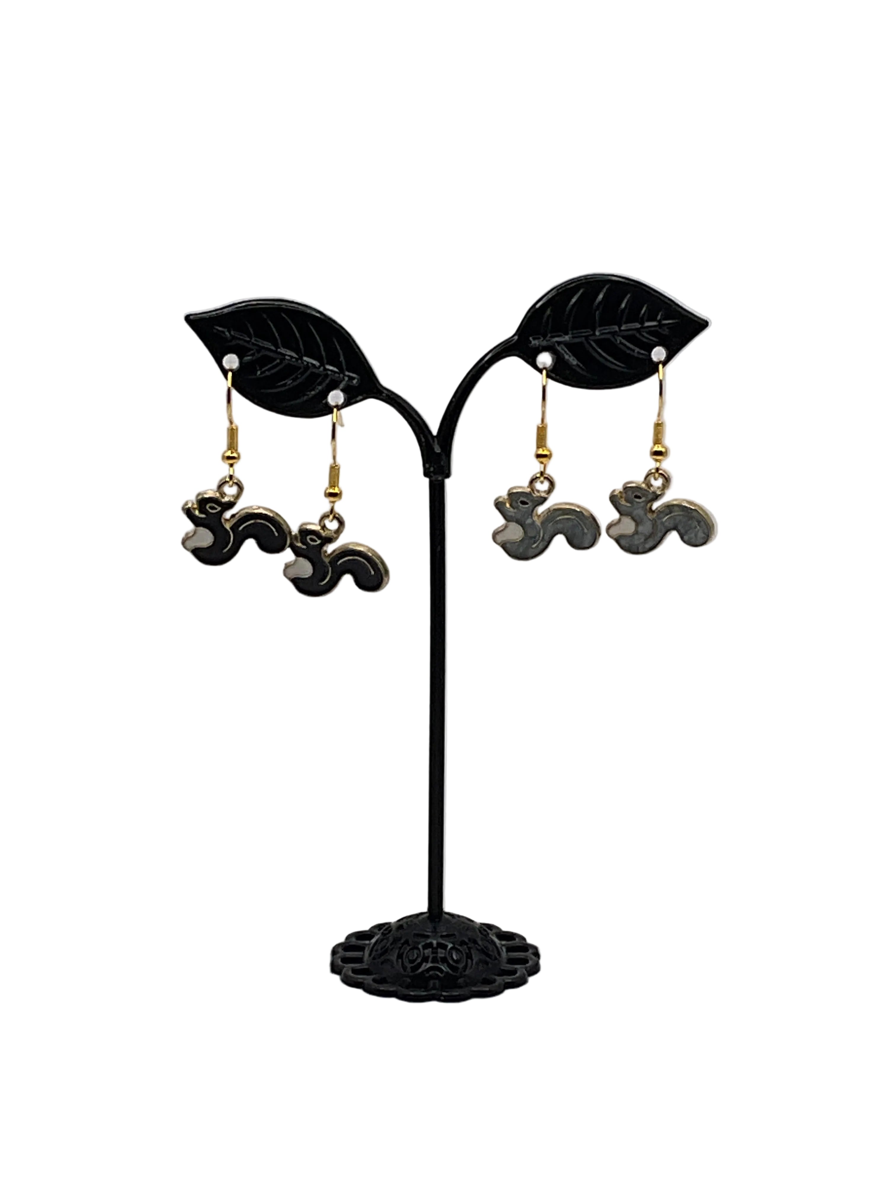 Squirrel Earrings