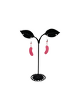 Pink Jellybean Earrings