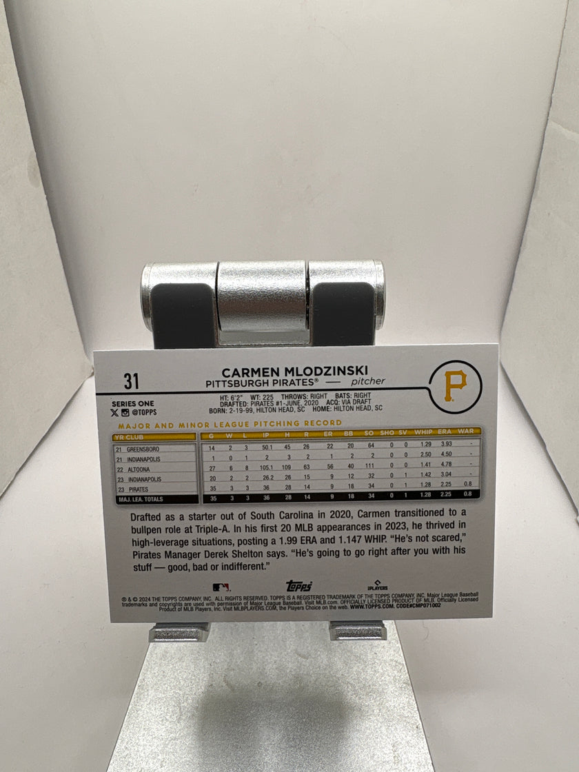 Topps Carmen Mlodzinski