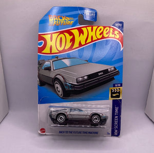 Hot Wheels Back To The Future Time Machine Diecast