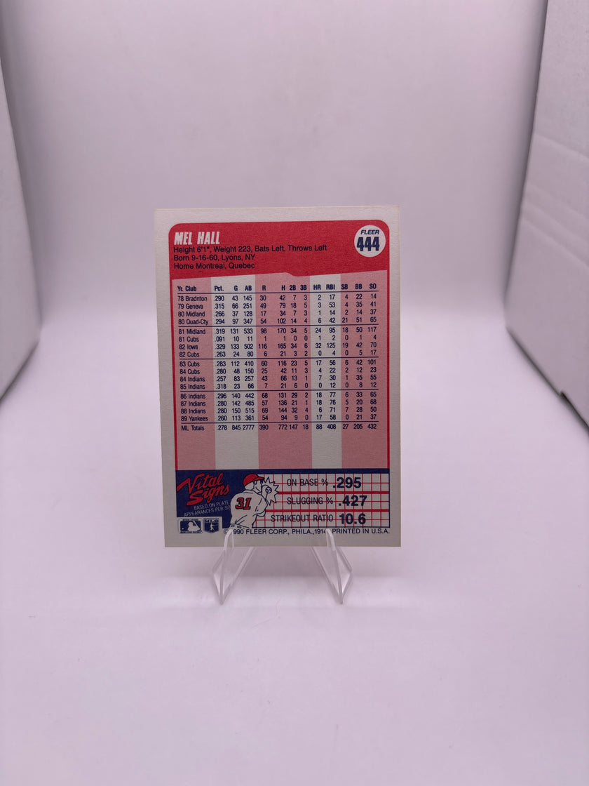 Fleer Mel Hall