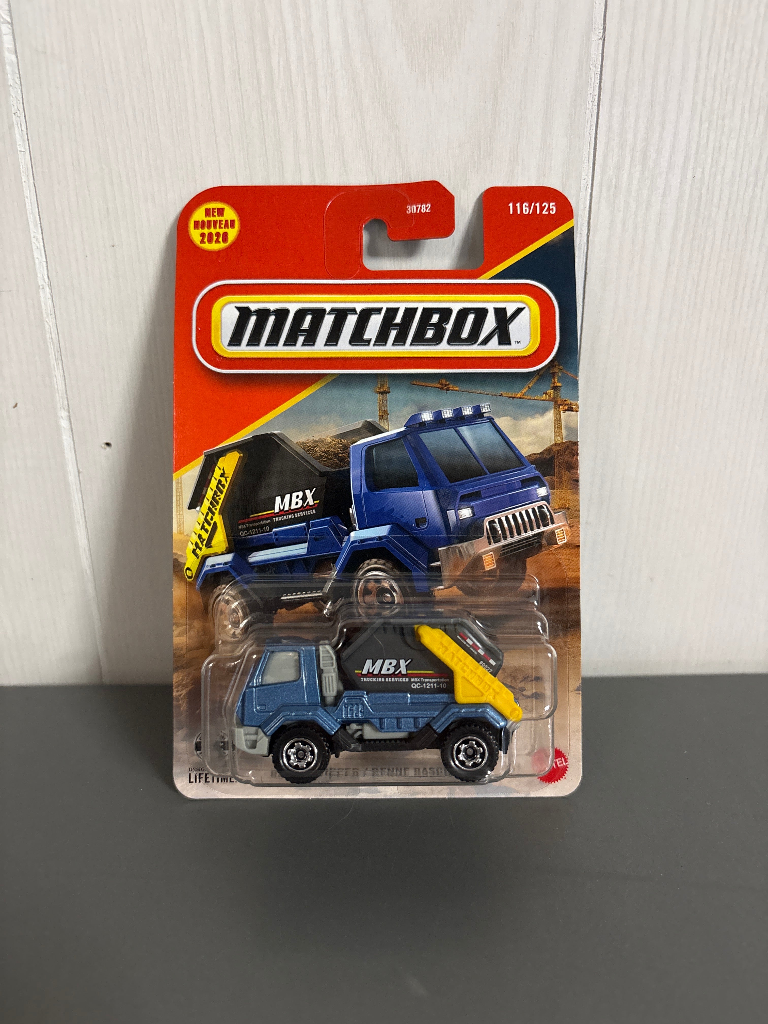 Matchbox Bucket Tipper Diecast blue