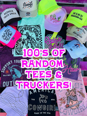BIG SUMMER MYSTERY BUNDLE, Graphic Tees & Trucker Caps