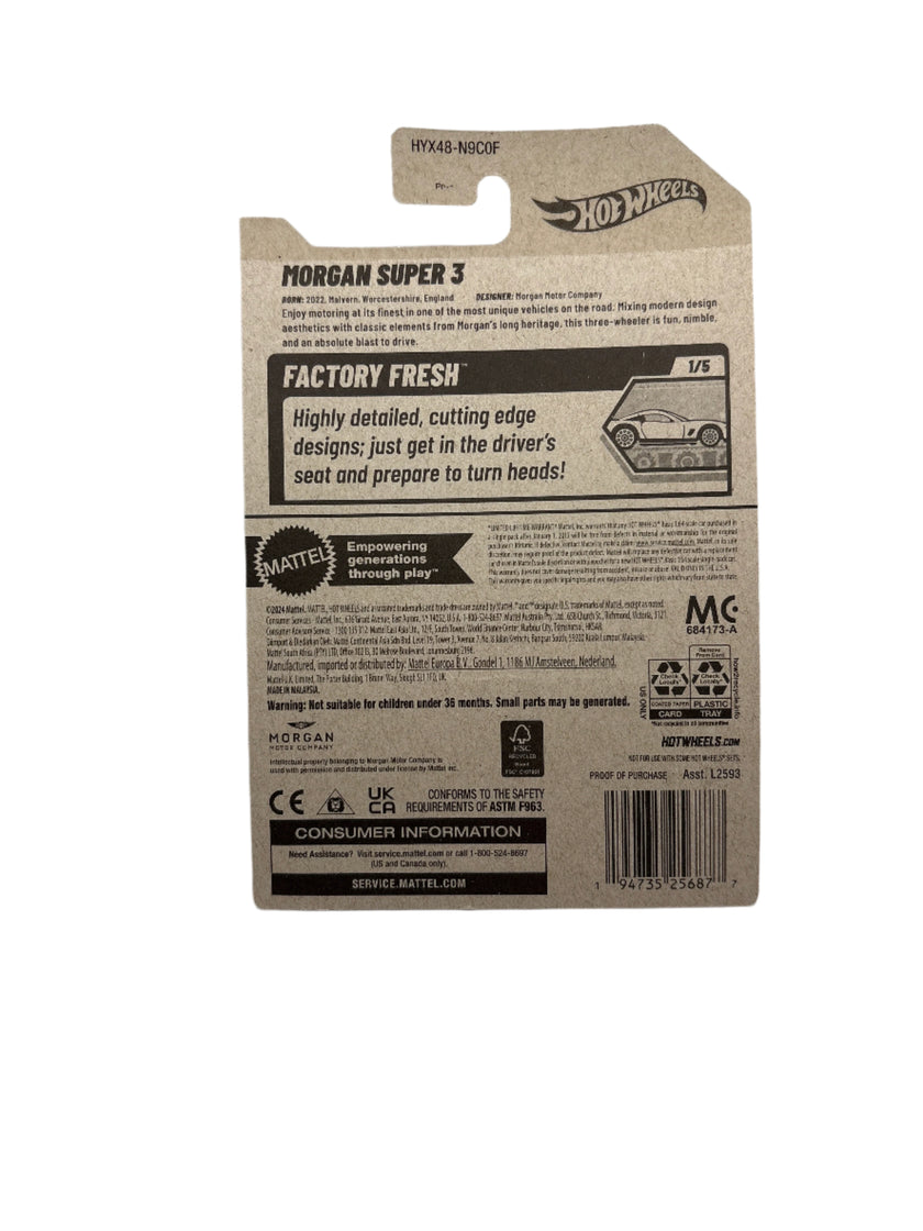 Hot Wheels Morgan Super 3 Diecast