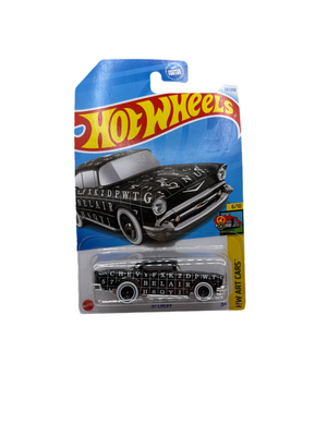 Hot Wheels 57 Chevy Diecast black