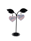 Heart earrings