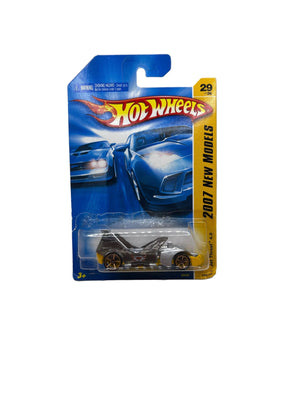 Hot Wheels Jet Threat 4.0 Diecast silver