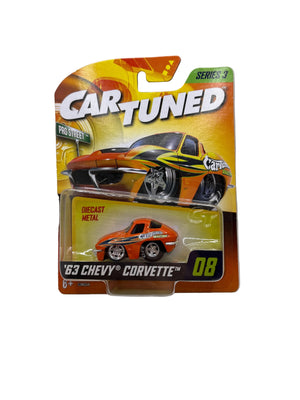 Car Tuned 63 Chevy Corvette Diecast
