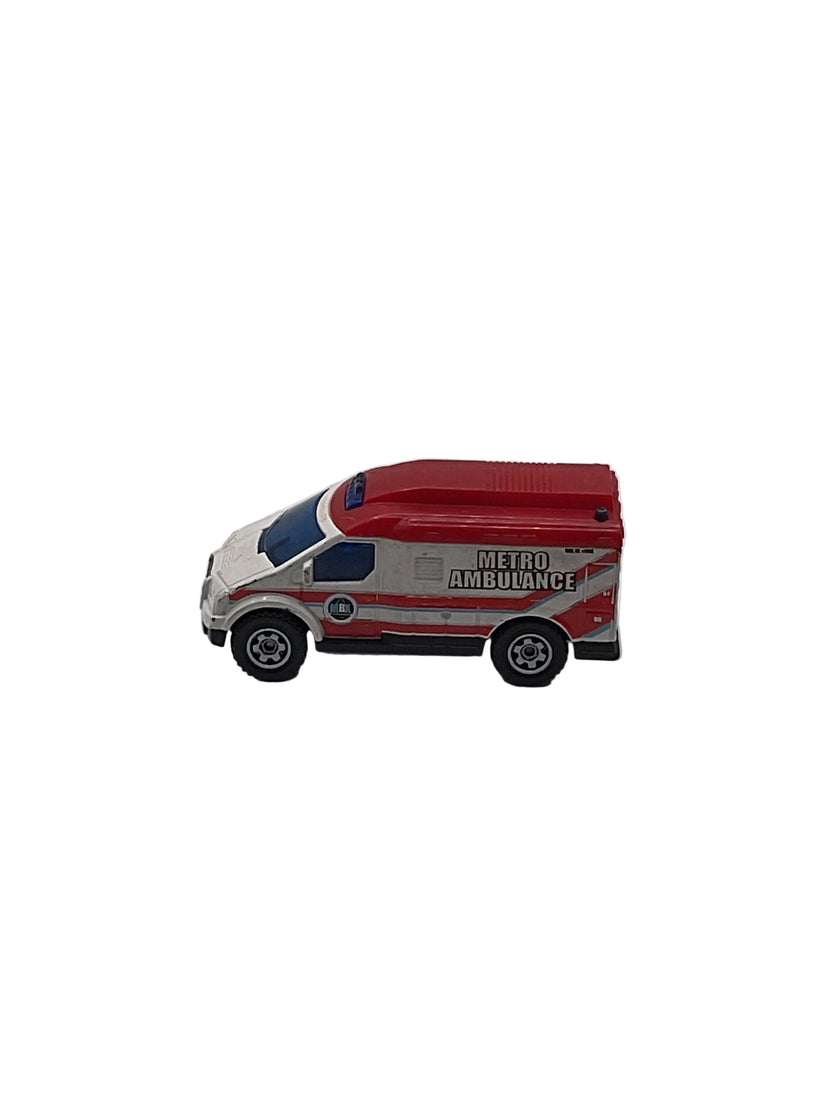 MBX Metro Ambulance Diecast White