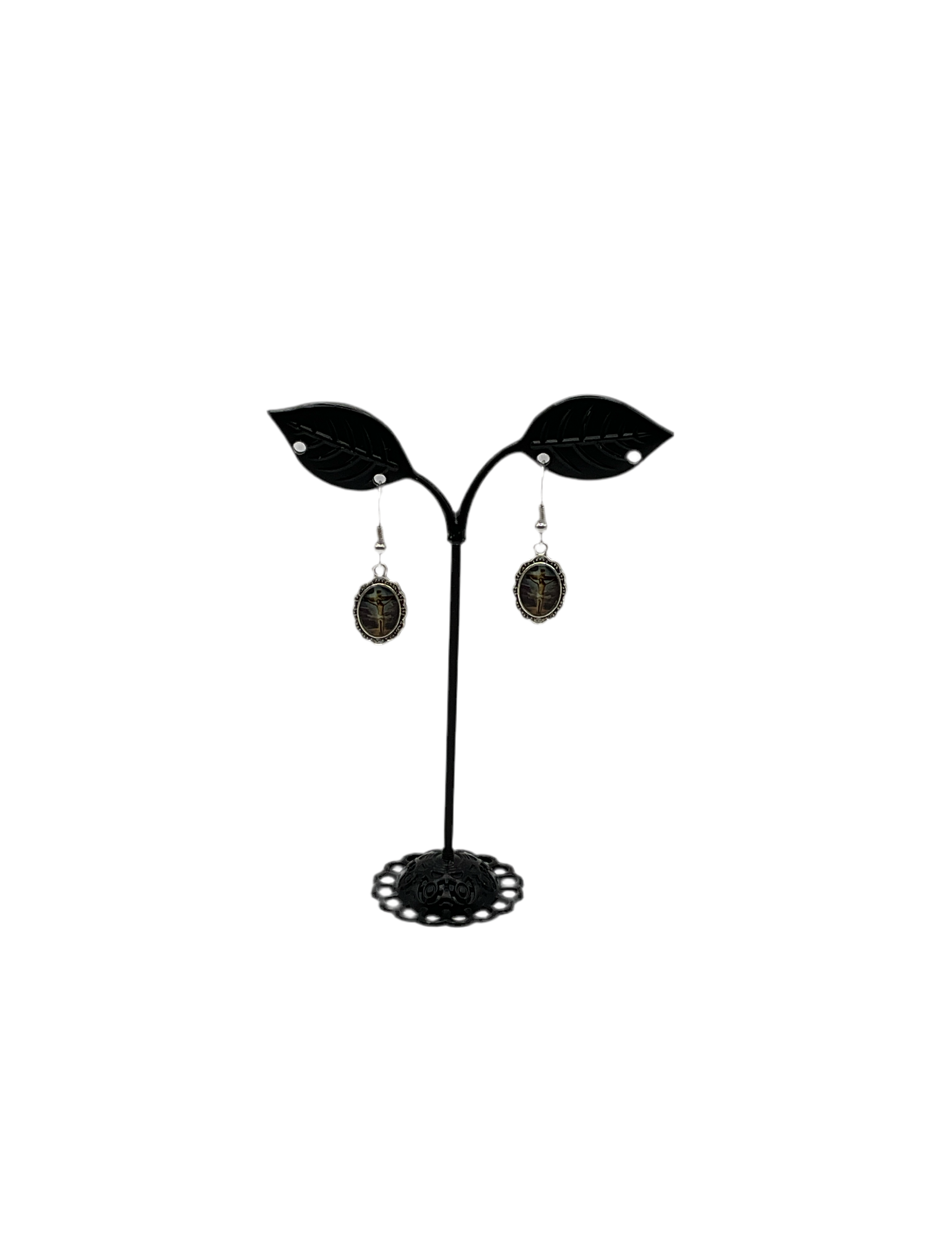 Jesus On Cross Earrings