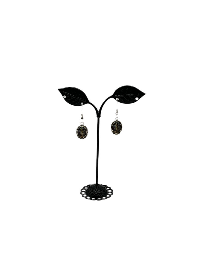 Jesus On Cross Earrings