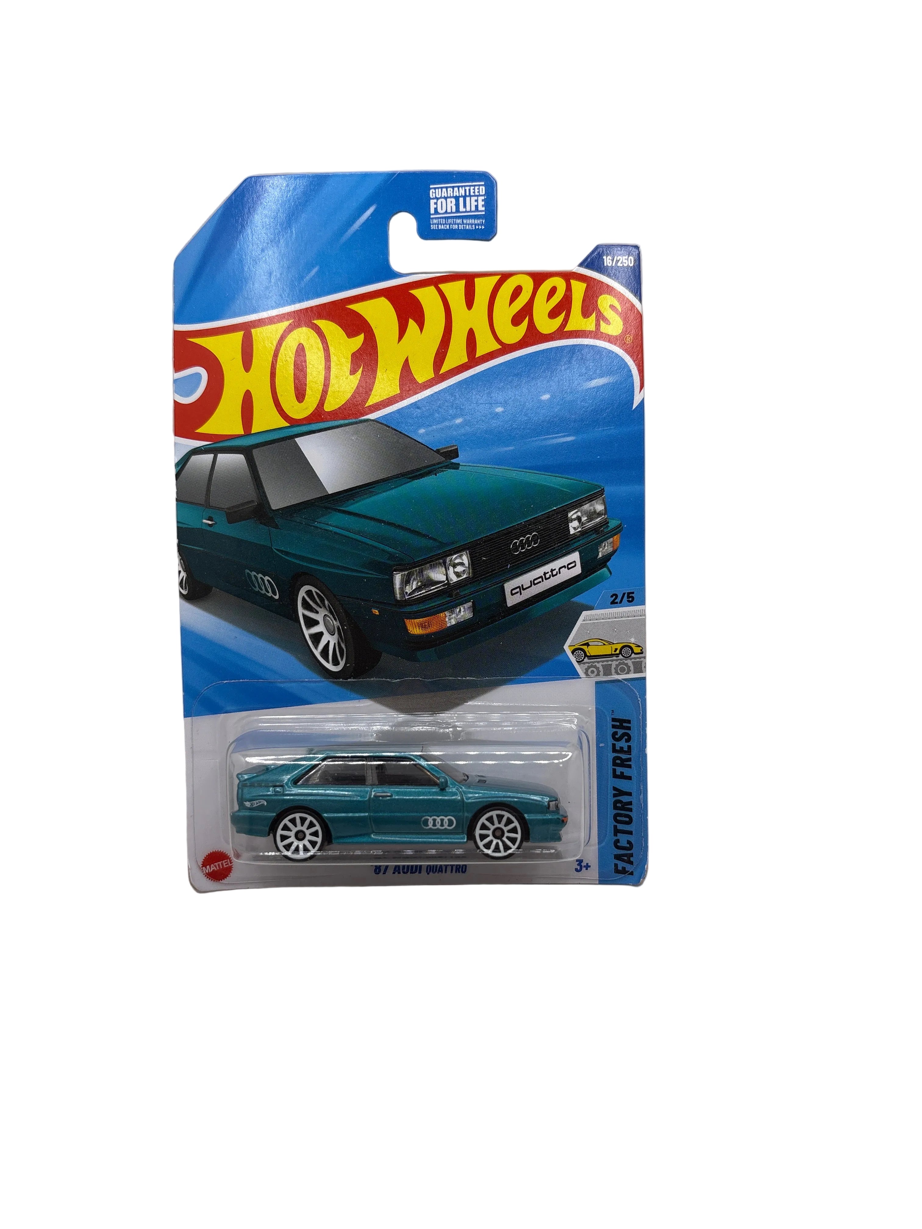 Hot Wheels 87 Audi Quattro Diecast