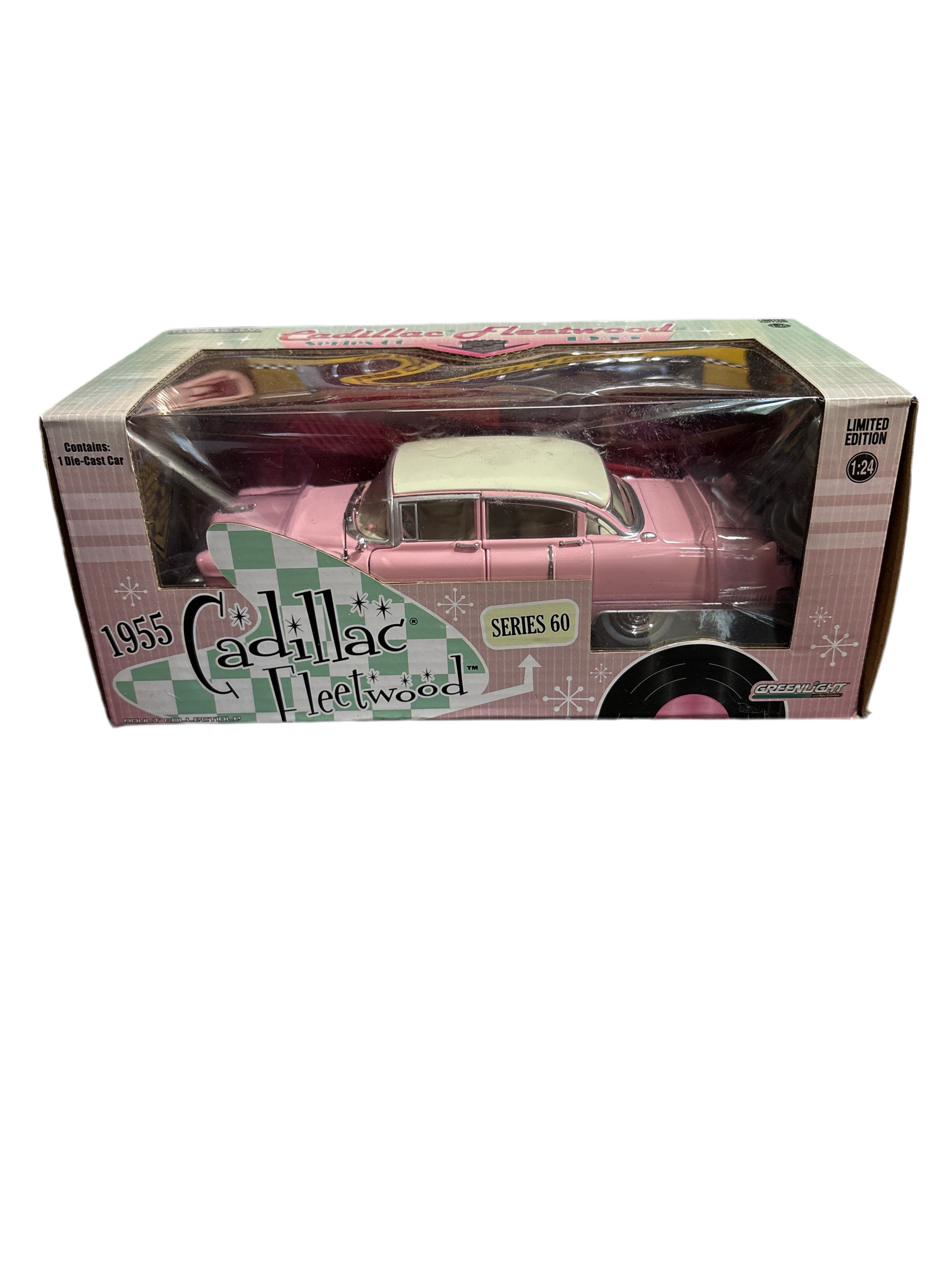 Greenlight 1955 Cadillac Fleetwood Diecast