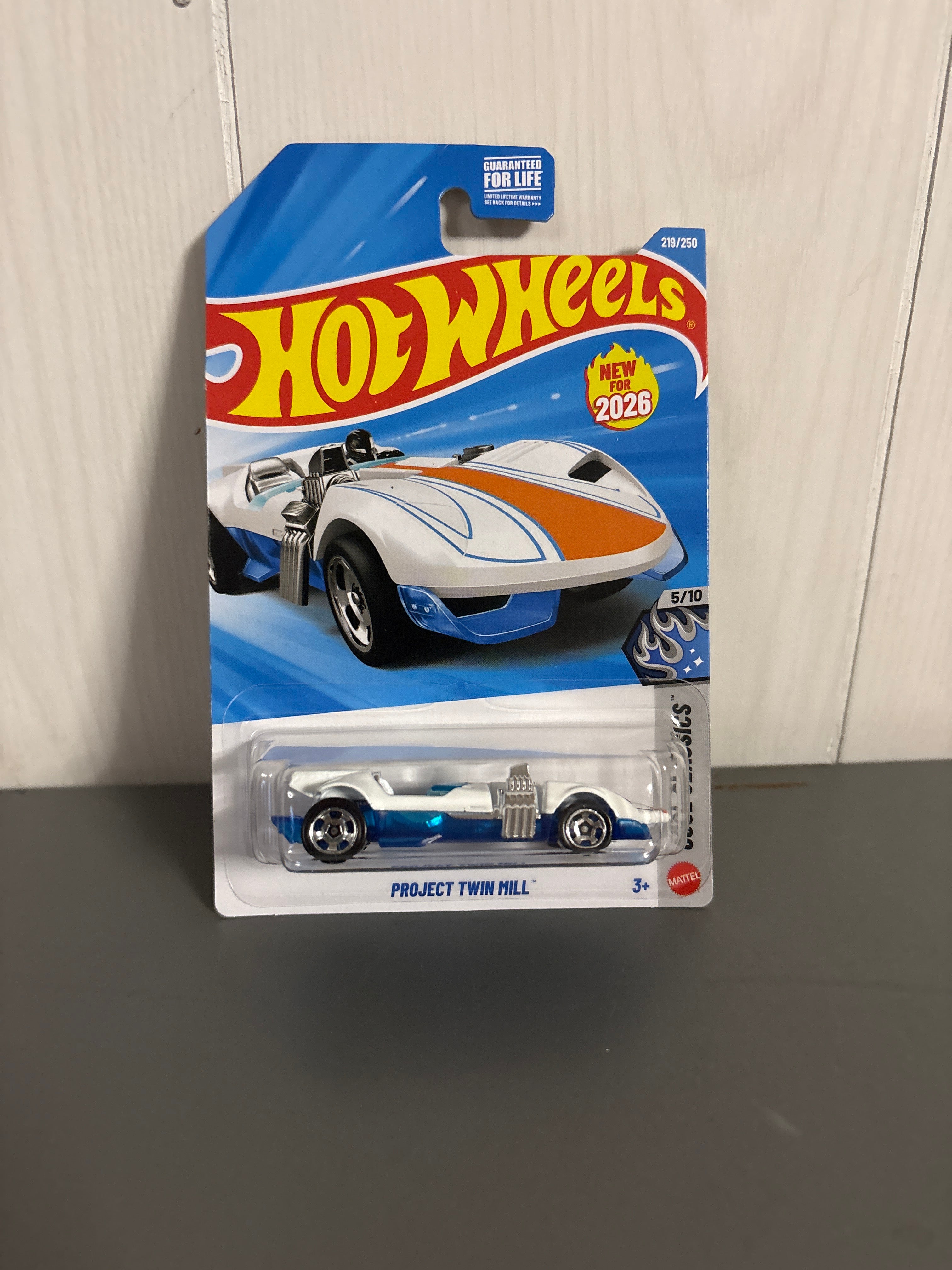 Hot Wheels Project Twin Mill Diecast white