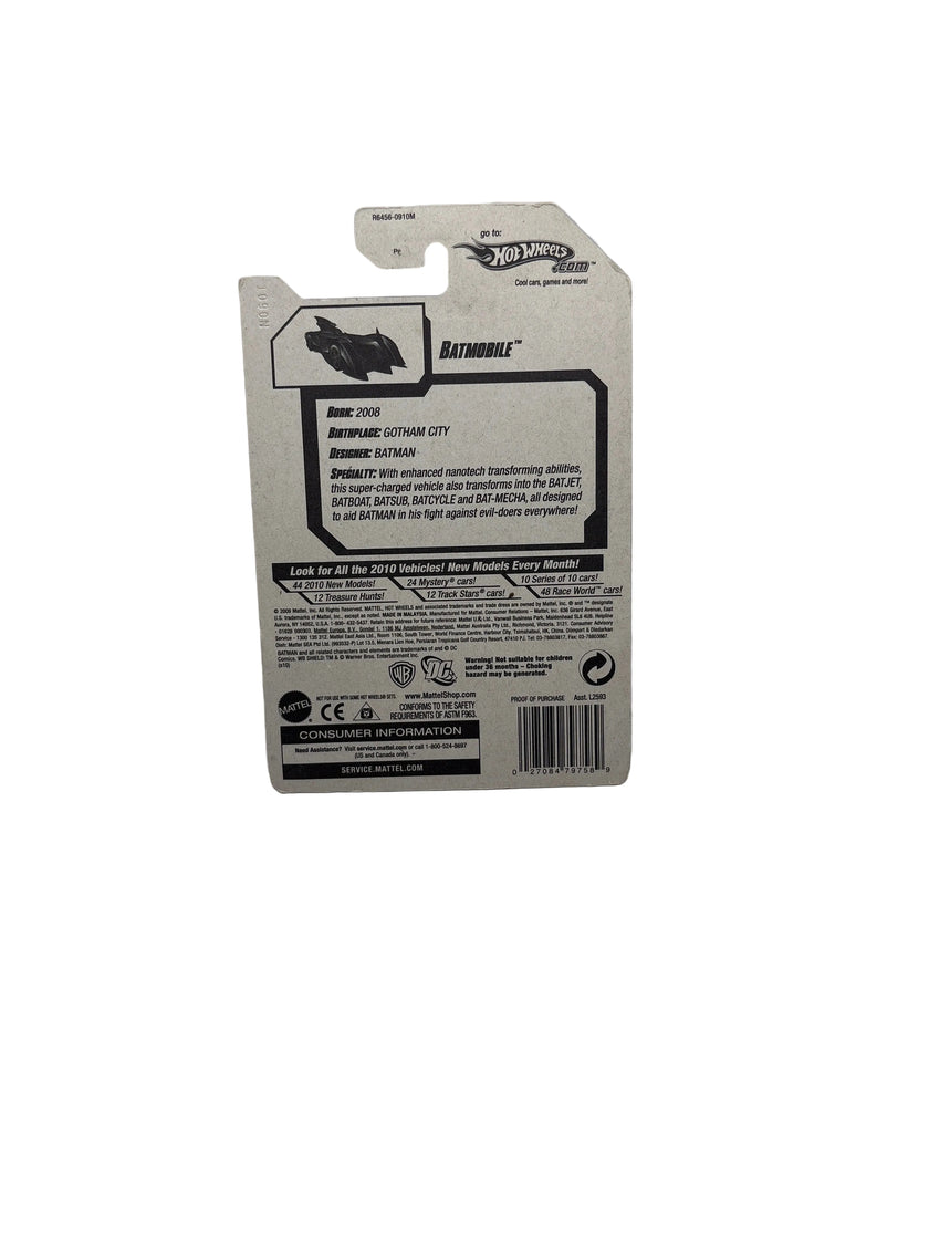 Hot Wheels Batmobile Diecast black