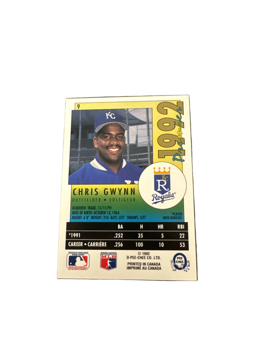 Premier Chris Gwynn
