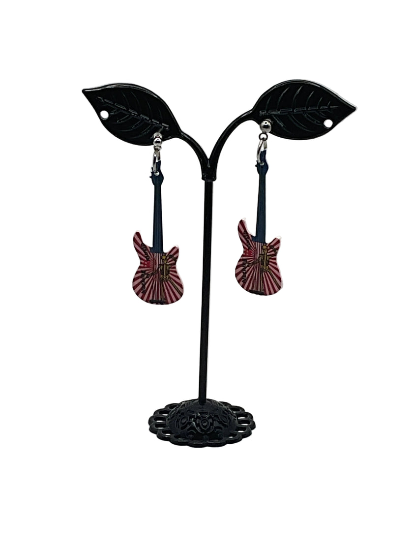Guitar Earrings