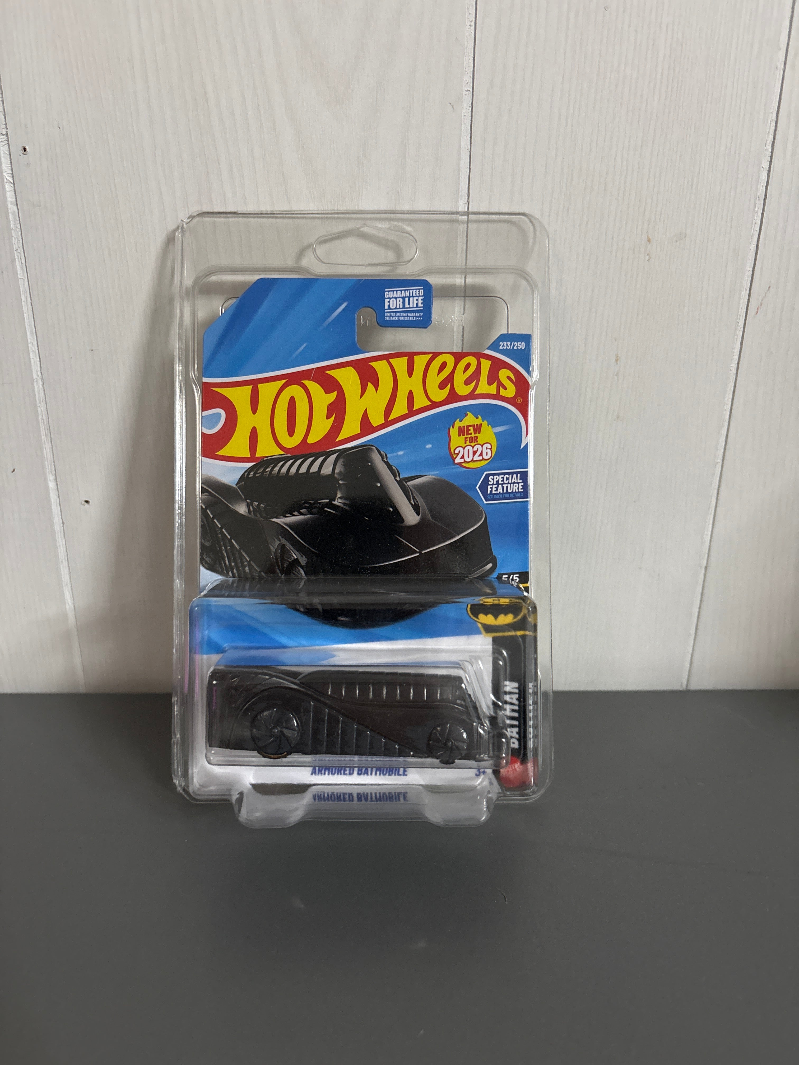 Hot Wheels Armored Batmobile Diecast