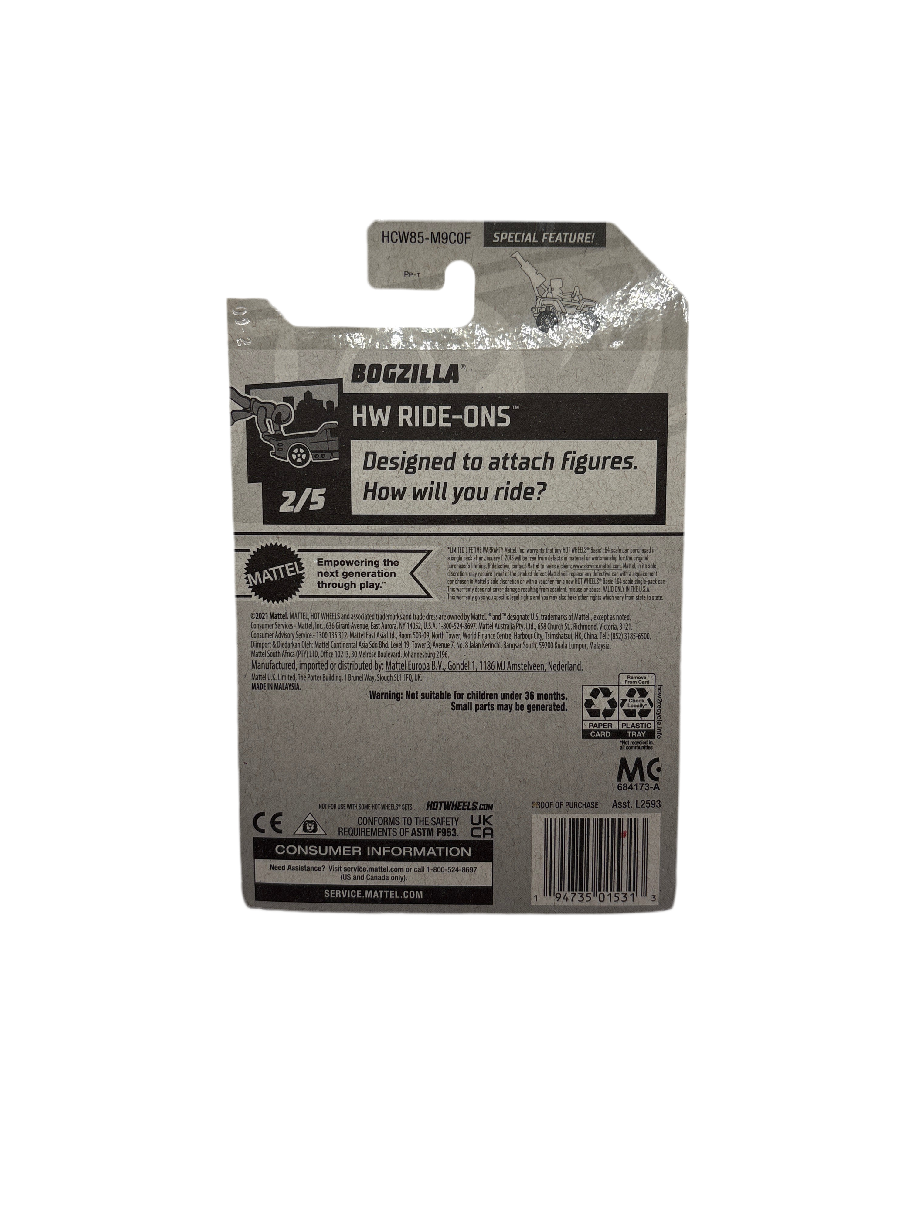 Hot Wheels Bogzilla Diecast