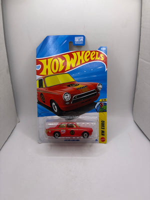 Hot Wheels Lotus Cortina Diecast red