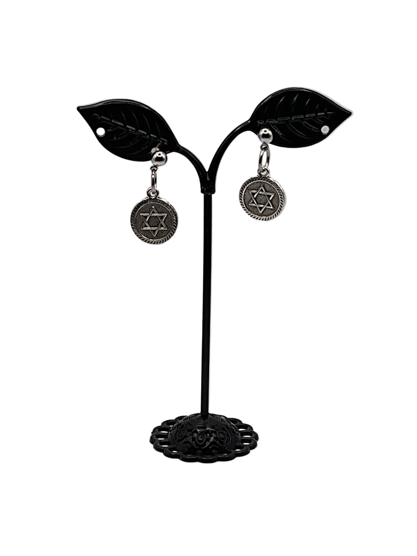 Jewish Faith Earrings