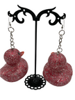 Rubber ducky earrings