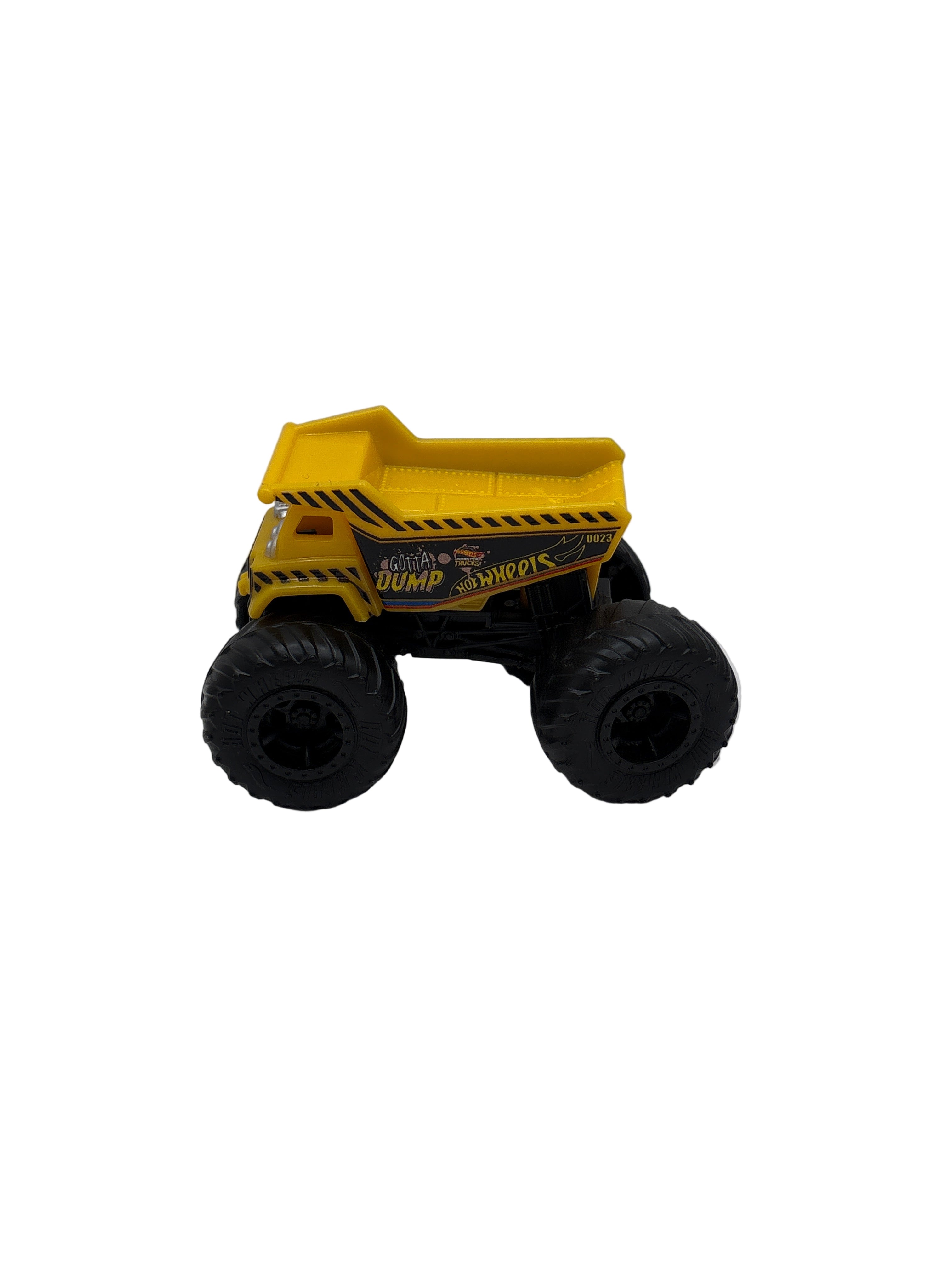 Hot Wheels Dump Truck Monster Truck Diecast yellow