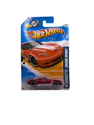 Hot Wheels 11 Corvette Grand Sport Diecast red