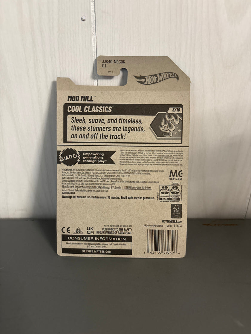 Hot Wheels Mod Mill Diecast