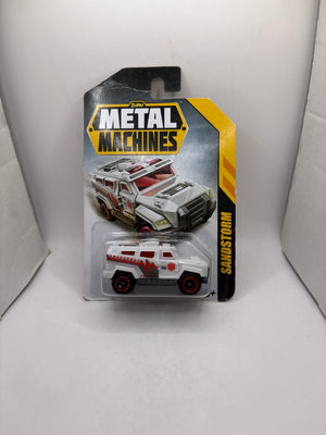 Zuru Metal Machines Sandstorm Diecast White