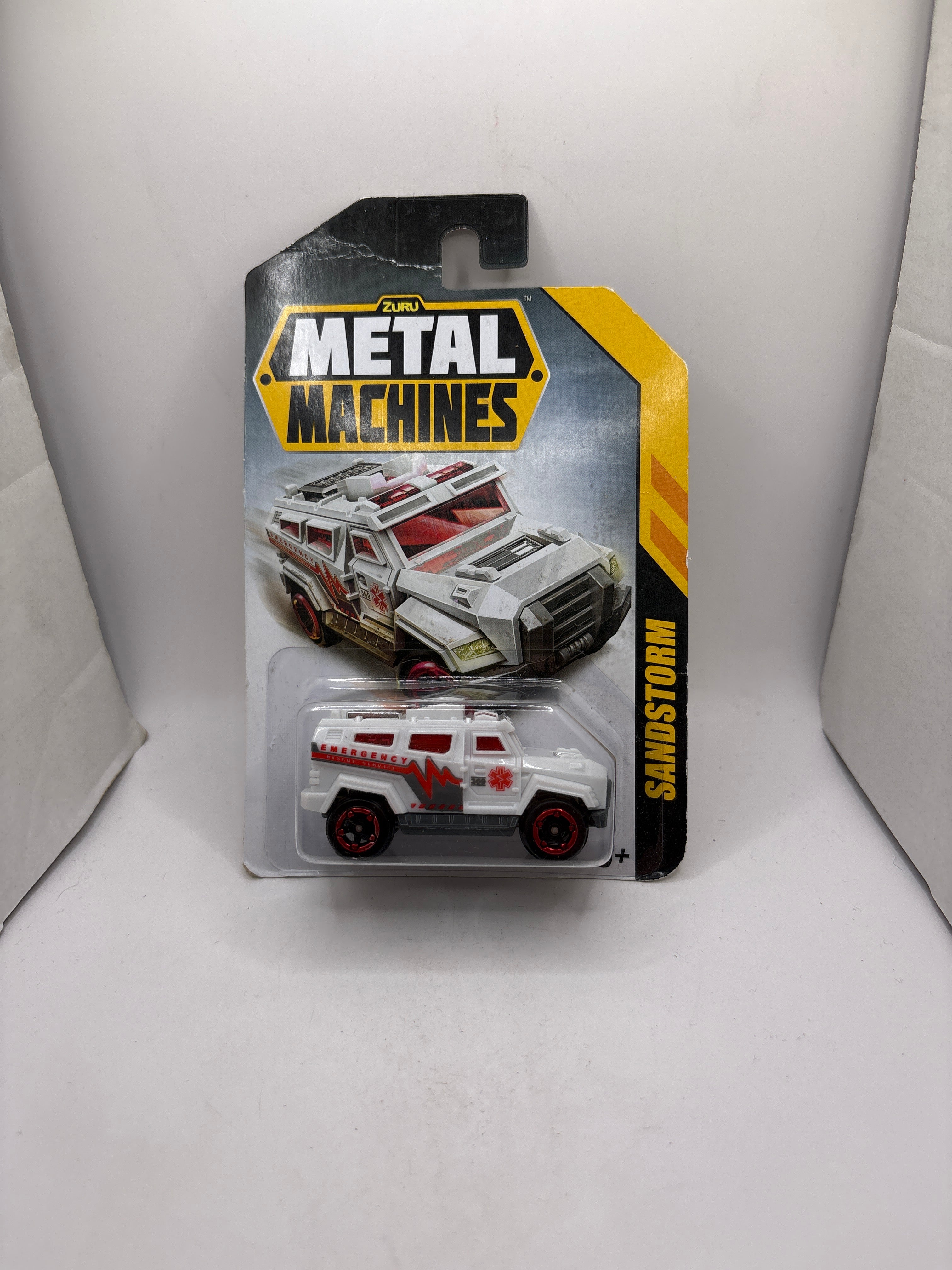 Zuru Metal Machines Sandstorm Diecast White