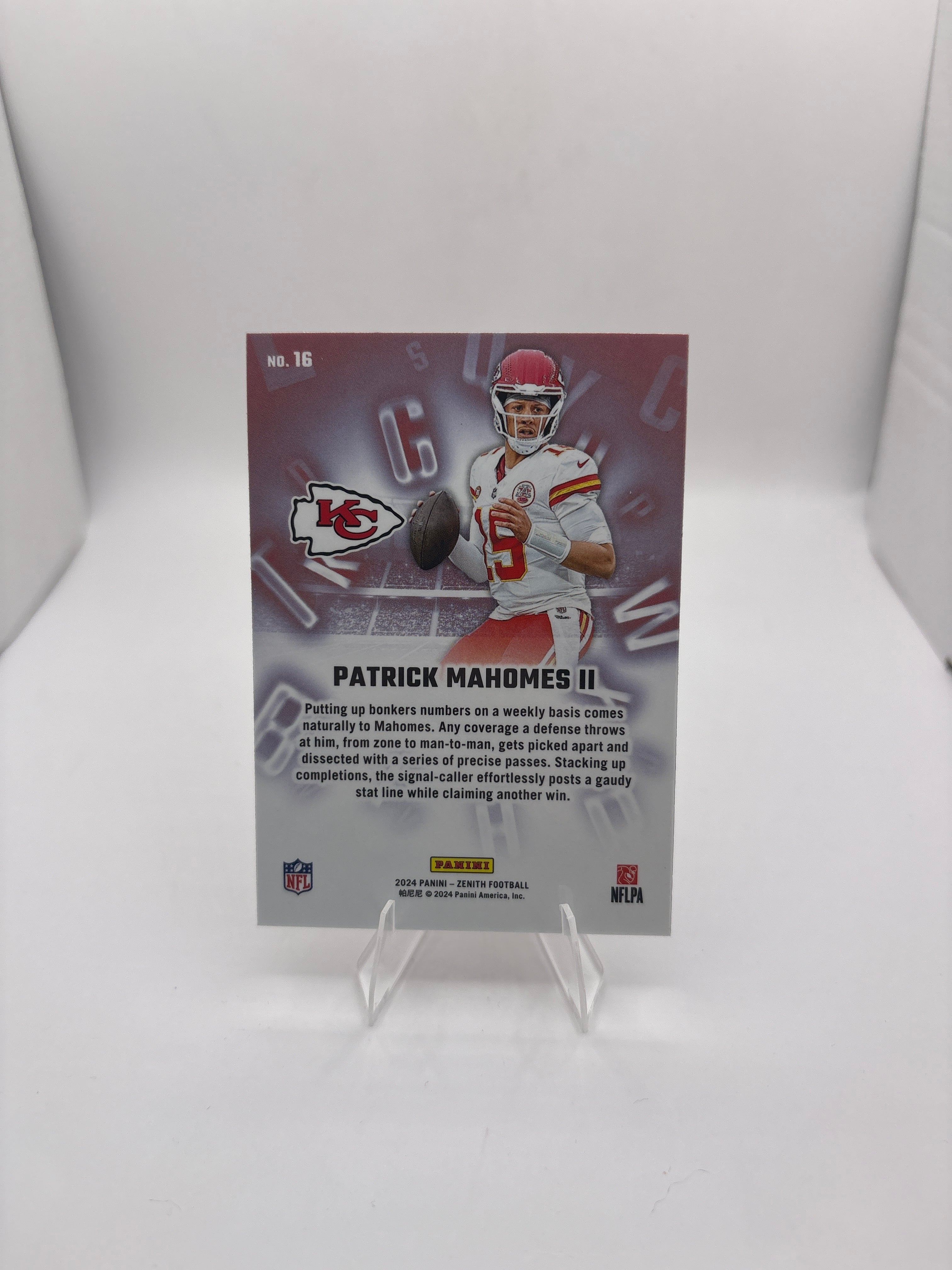 Zenith Patrick Mahomes II