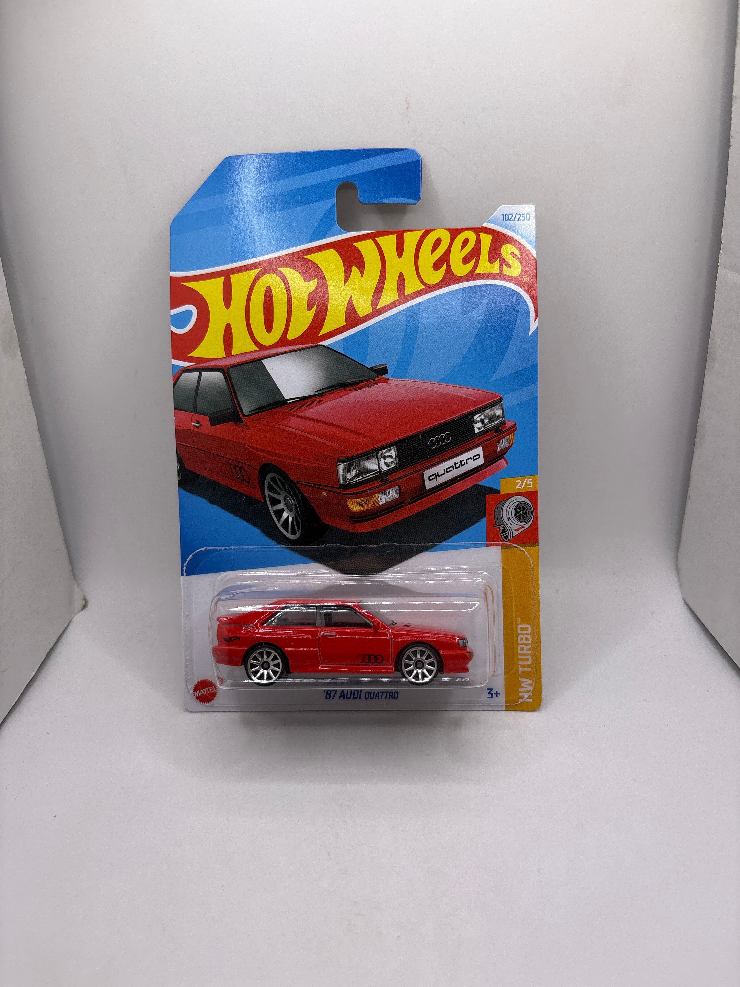 Hot Wheels 87 Audi Quattro Diecast