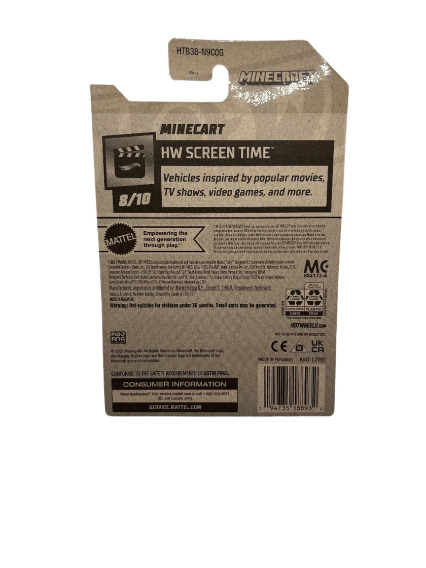 Hot Wheels Minecart Diecast