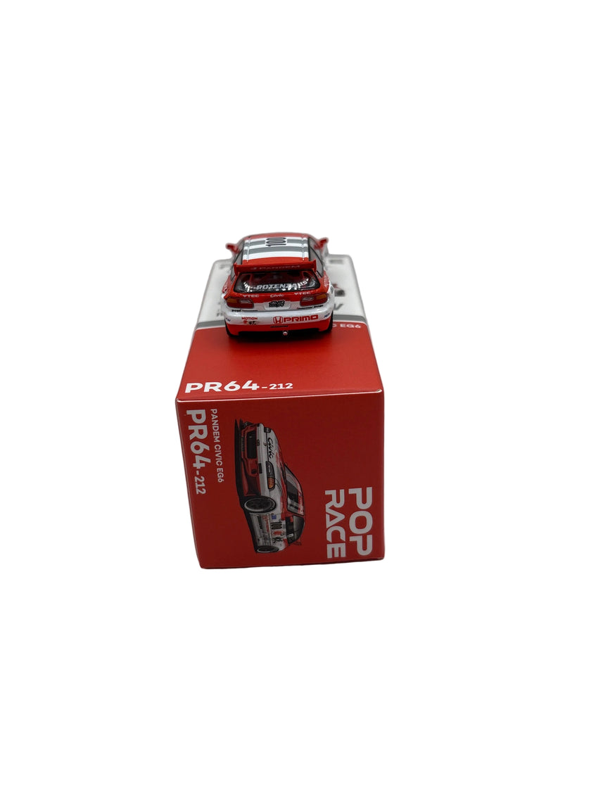 Pop Race Pandem Civic EG6 Diecast