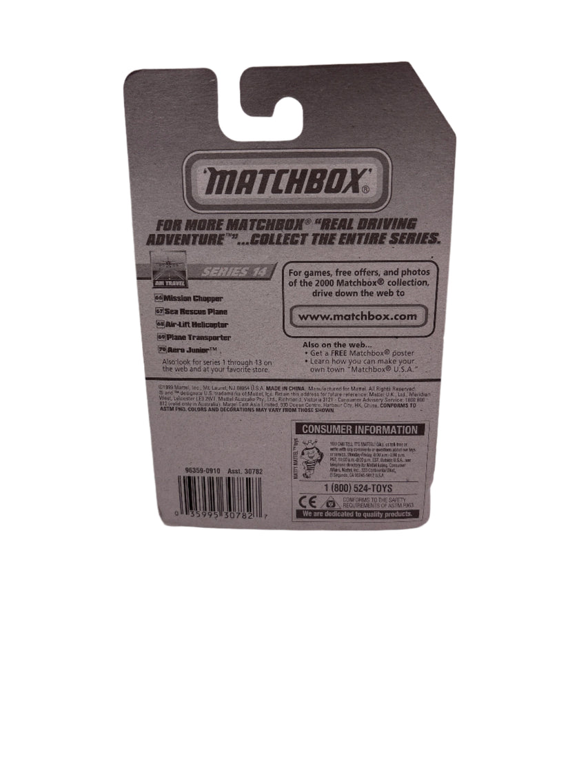 Matchbox Mission Chopper Diecast